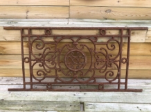 Cast iron fencing balcony grille