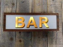 LED-teken neon, voor in een restaurant, 