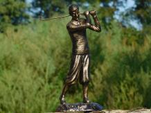 Statue of a Golfer - Full Cast Iron