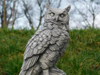 Statue Owl - 40 cm - Stone