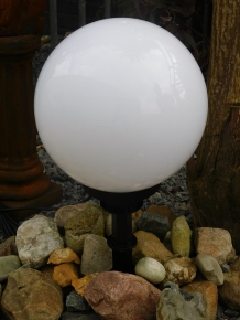 Garden lamp bulb - Black, White