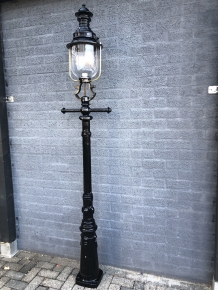 Stand Außenlampe Stehleuchte Garten Lampe, Außenbeleuchtung, Hoflampe 250cm, Brussel