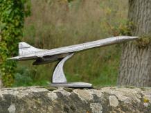 Concorde sculpture - Large Aircraft Sculpture - Iron 