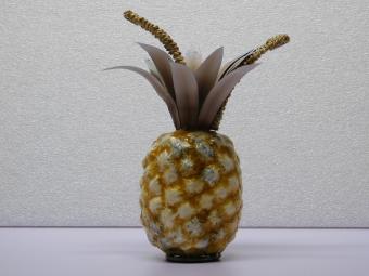 Deco Ananas - 27 cm - Metaal