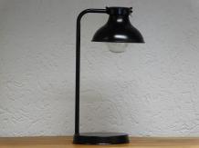 Decoratieve Bureaulamp - Draadloos - Antiek look - Zwart