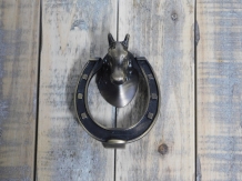 Deurklopper Paardenhoofd - Brass messing