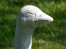 Statue Goose - solid stone