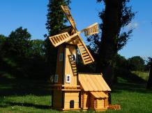 Windmolen met Watermolen - 160 cm - Geïmpregneerd Hout