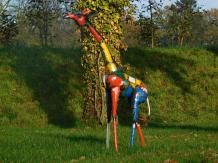 Giraffe ‘Soleil’ - 160 cm - Handmade Artwork