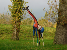 Giraffe ‘’Zawadi‘’ XL - 200 cm - Handmade Metal Artwork