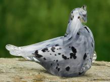 Glazen beeld Zeehond - In Kleur - Glassculptuur