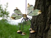 Glow in the Dark Butterfly - Glass with Metal