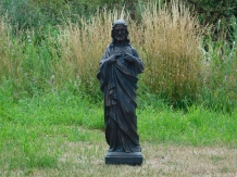 Impressive church statue of Jesus, made of polystone