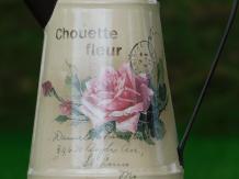 Vintage Milk Jug with Rose - Chouette Fleur