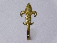 Coat hook French Lily - Brass