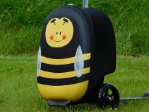 Suitcase with Step - Bee - Incl. Neck pillow