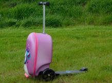 Children's Suitcase with Step - Unicorn - Incl. Neck pillow