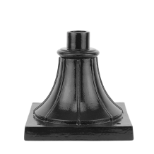 Garden pedestal - Black - 16 cm - Alu