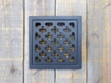 Air grille square - ventilation grid - anthracite