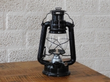 Beautiful lantern oil lantern black - metal