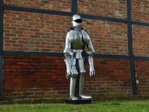 Knight Armour on stand vintage - metal - 190 cm