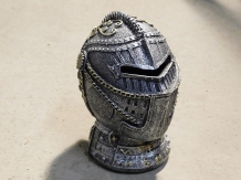 Moneybox Knight's helmet - polystone