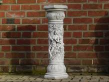 Exclusive Stone Pedestal - Round - 80 cm - Highly Detailed