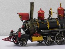 Stoomlocomotief van Metaal - 35 cm - Handgemaakt - Trein