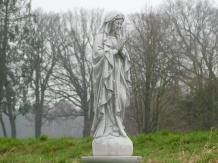 Statue of Mary - 80 cm - Stone