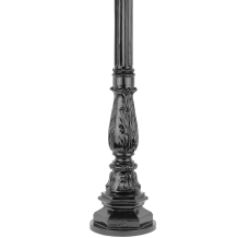 Garden post - 90 cm - Black - Alu