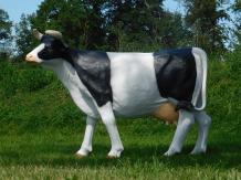 Life-size Cow in Colour | Polystone | Statue Cow XL