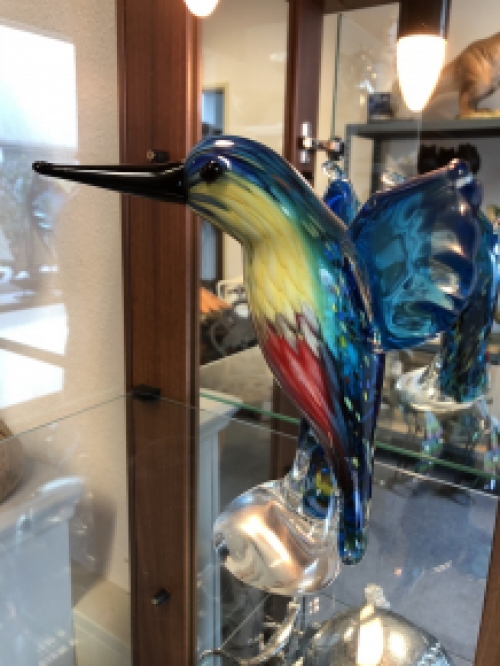 Kingfisher all glass, beautiful.