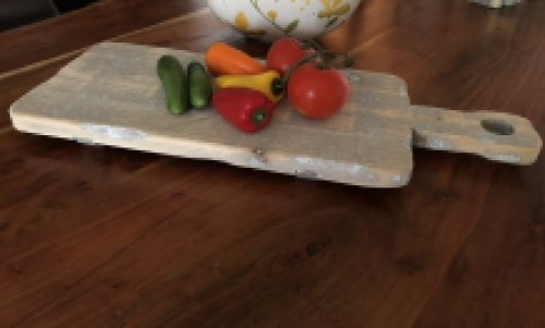 Wooden cutting board/tray - handmade, rustic Dutch wood.