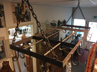Cups-wild-horeca-kitchen-hanger - iron spice rack with 38 hooks
