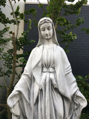 Mother Mary / Mother Mary, large full stone statue.