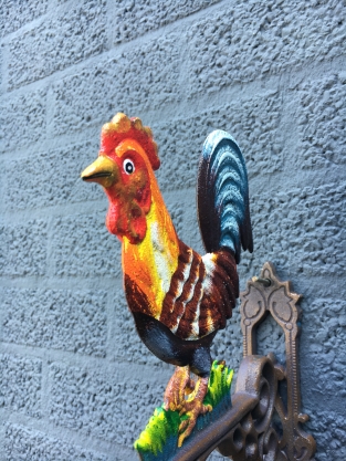 Türklingel 'Rooster' - Gusseisen