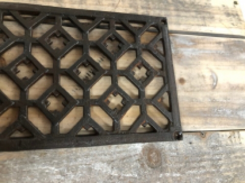 Ventilation grille - air grille - iron - wall deco