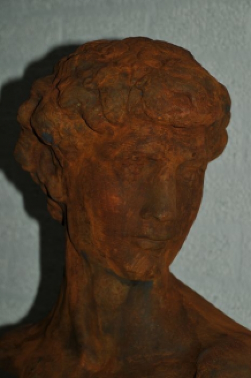 Sculpture David, solid stone oxide, impressively beautiful!!