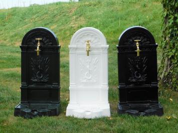 Standing Fountain - White - Aluminium - Brass Tap