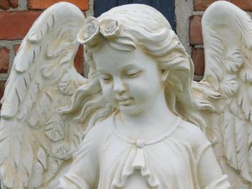 Angel with bowl - polystone - wall decoration