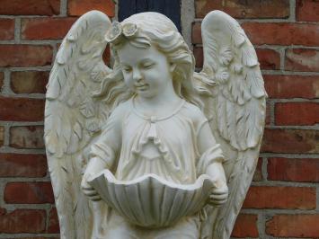 Angel with bowl - polystone - wall decoration