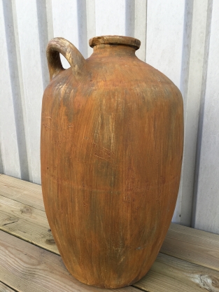 Indonesian rice-water-jug, unique piece of top design!!