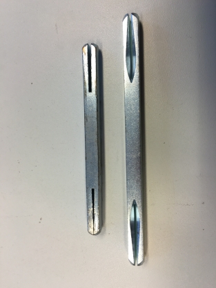 Handle pin - 10cm - metal