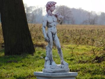 David on Plinth - 127 cm - Stone