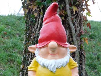 Statue Gnome Yellow XL - 75 cm - Polystone