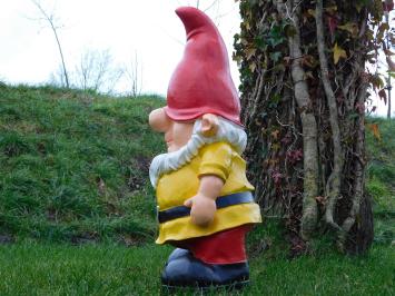 Statue Gnome Yellow XL - 75 cm - Polystone