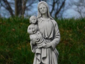 Statue Maria mit Kind - 42 cm - Stein