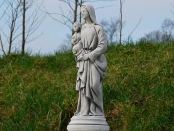 Statue Maria mit Kind - 42 cm - Stein