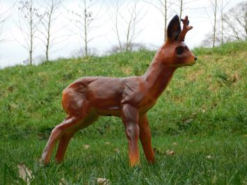 Statue Hirsch mit Geweih - 50 cm - Polystone