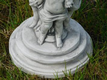 Statue mit Engeln - 30 cm - Stein